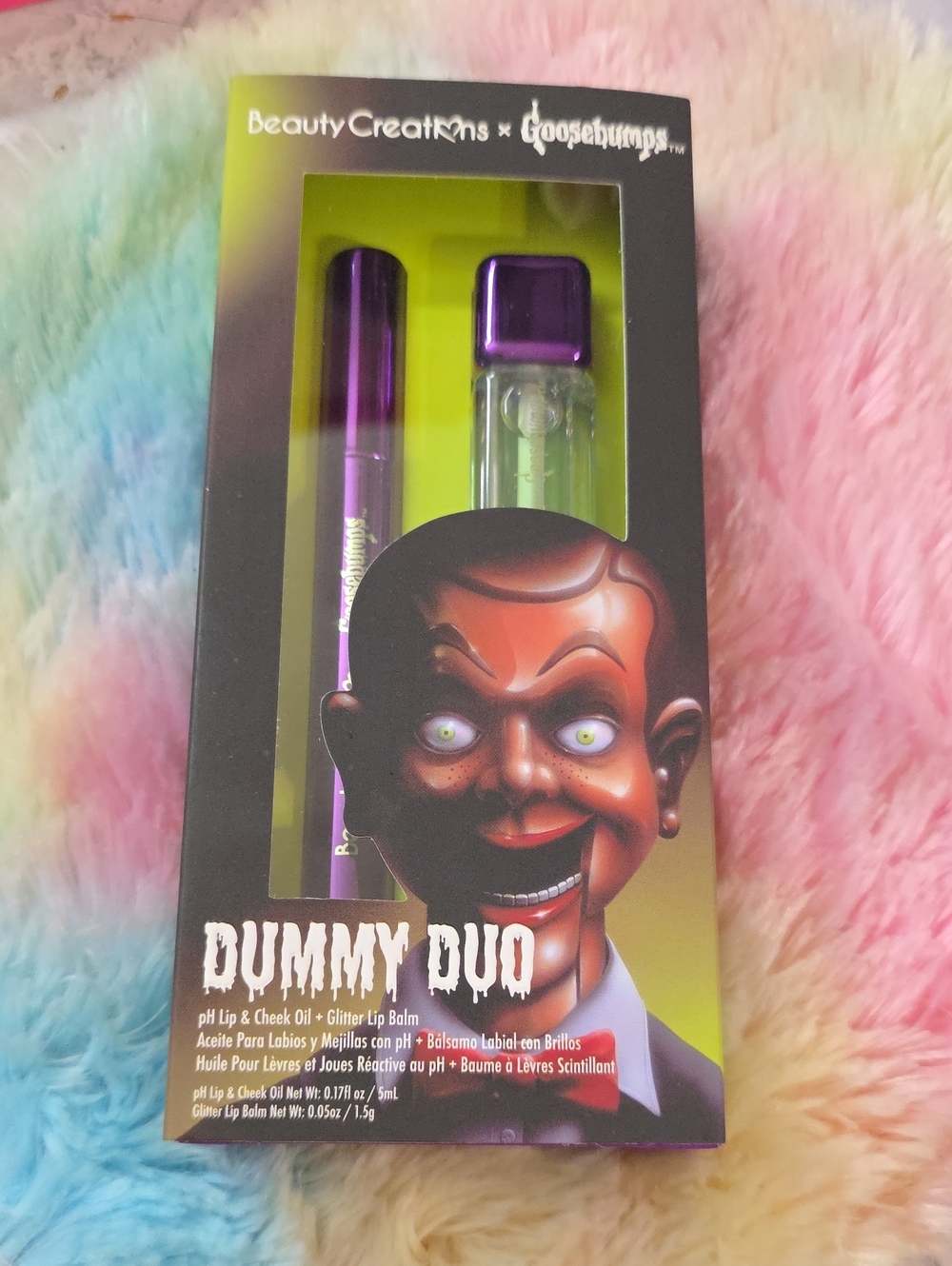 Beauty Creations Dummy Duo — Glittet J3lly Lip Balm & Ph Lip/cheek 90s Oil